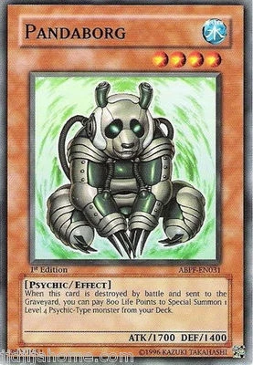 ABPF EN031 1ST ED 3X PANDABORG COMMON CARDS - Image 1 of 2