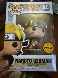 Funko Pop! 1843 Naruto Uzumaki, Naruto Shippuden - LE Chase con protector - Imagen 1 de 6