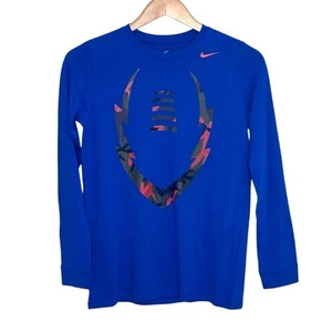 NWT Nike Youth Boys football long sleeve tshirt size large - Picture 1 of 7
