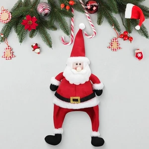 Santa Hat Comfort Classic Gifts Red Xmas Cap for Unisex Adult Kids Women Men - Picture 1 of 6