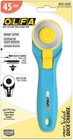 Olfa RTY-2/C Splash Rotary Cutter-Aqua 45mm