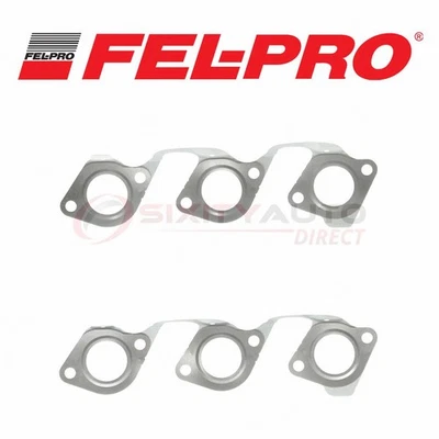 Fel-Pro Exhaust Manifold Gasket Set for 1999-2004 Ford Mustang 3.8L 3.9L V6 hg - Image 1 of 4