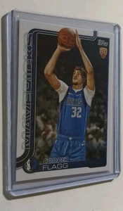 2025-26 Topps Basketball NBA Flagship Cooper Flagg #201 Rookie RC Mavericks - Bild 1 von 2