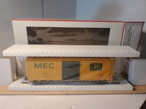 Peterson Supply Co. O Gauge Maine Central Naranja Acero Boxcar Hi-Rail # 8116 Nuevo en caja - Imagen 1 de 16