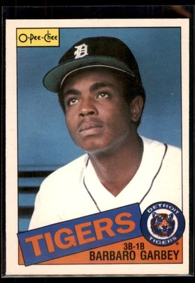 1985 O-Pee-Chee Barbaro Garbey #243 Detroit Tigers - Image 1 of 2