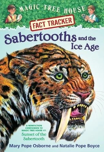 Natalie Pope Boyce Mary Pope Osborne Sabertooths and the Ice Age (Paperback) - Image 1 of 1