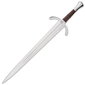 HONSHU HISTORISCHES EINHANDSCHWERT SCHEIDENKLINGE, LEDERUMWICKELTER HOLZGRIFF. - Bild 1 von 3
