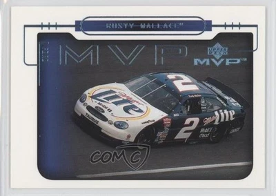 2000 Upper Deck MVP Rusty Wallace #63 HOF - Image 1 of 2