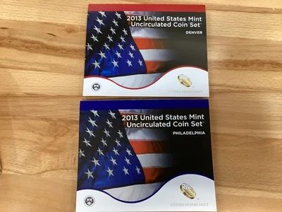 2013-PD US Mint Set Brilliant Uncirculated Set of 28 Coins    E1647 - Image 1 of 4