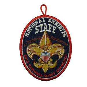 Patch personnel des expositions nationales Jamboree 2010 ROUGE Bdr (VT625) - Photo 1/2
