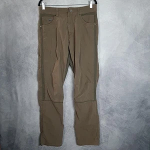 Pantalone Kuhl Radikl uomo 32 verde marrone kaki escursionismo outdoor nylon elasticizzato trail - Foto 1 di 22