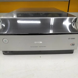 USED Epson Perfection EPSON GT-X980 V850 Pro High-performance Film Scanner Black - Afbeelding 1 van 8