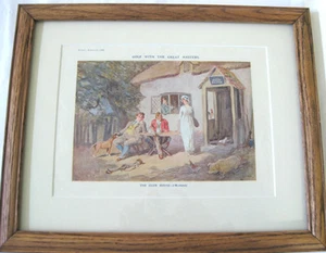 Alte Drucke - Das Clubhaus (Morland) - aus englischer Punch's Almanach 1922 - Bild 1 von 2