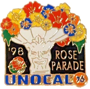 Rose Parade 1998 UNOCAL 76 Petroleum 109th Tournament of Roses Lapel Pin - Picture 1 of 2