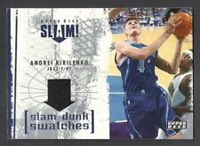 Andrei Kirilenko 2005-06 Upper Deck Slam #SL-AK Slam Dunk Swatches