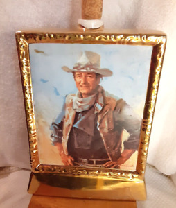 Vintage Whiskey Decanter "John Wayne" The Mike Wayne Distilled Products Co.