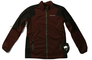 Homeschool Herren Springer Jacke Oberbekleidung Softshell Größe Large weinrot & schwarz - Bild 1 von 2