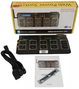 NEW Digital Loggers Web Power Switch Pro Model Remote Power & Reboot Control - Picture 1 of 6