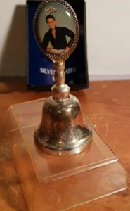 Vintage Sammlerstück versilberte Elvis Glocke in OVP - Graceland - Bild 1 von 13