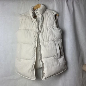 Puffer Vest - Size 6 - Cream Colour - Anko Brand - Picture 1 of 8