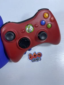 Refurbished Xbox 360 Wireless Controller Red Resident Evil 5 Limited Edition - Picture 1 of 6