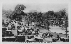 Early BUENOS AIRES Paseo De Palermo ARGENTINA Postcard - Imagen 1 de 1