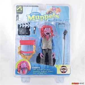 Muppets Palisades Clifford Series 6 figure henson sticker residue red chair - Picture 1 of 2