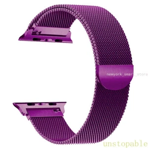For Apple Watch iWatch Band Series 11 10 9 8 7 654 SE 3 Magnetic Stainless Strap - Picture 1 of 20
