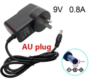 AC/DC Power Supply Adapter 9V 0.8A 800mA AU Plug - Picture 1 of 3