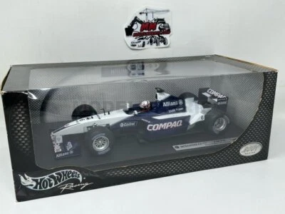 HOT WHEELS 50201 Williams FW 23 BMW 2001 J.P. Montoya #6 COMPAQ Allianz 1/18 KM0 - Immagine 1 di 2