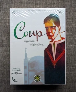 Coup - Card Game - Portuguese second edition (2016) - Brand New - Picture 1 of 2