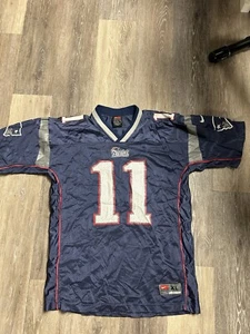 Nike Vintage Drew Bledsoe #11 New England Patriots Jersey Youth XL - Picture 1 of 2