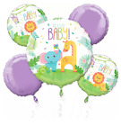 Fisher-Price Hello Baby Shower Balloon Bouquet 5pc ~ Birthday Party Decorations