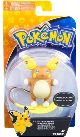 Pokemon Battle Action Alolan Raichu Action Figure Cover