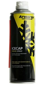 Armarge ICECAP Pipe Freeze Aerosol Can 440g/360ml,For Use With Foam Type Sleeves