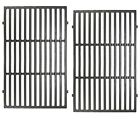 C7F38 (2-Pack) 17.5 Inch Cast Iron Cooking Grates Replacement for Weber Spiri...