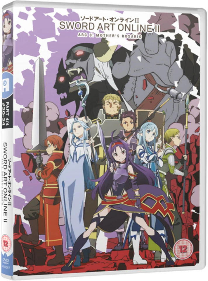 Sword Art Online: Season 2 - Part 4 [12] DVD - Image 1 of 1