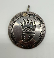 VTG Vidal Aragon Santo Domingo Sterling Silver Pendant Pin/ Brooch 19.7g #rew