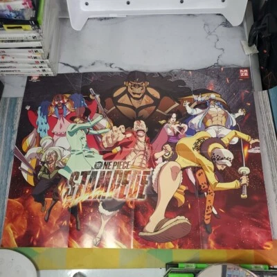 ANIME ONE PIECE THE MOVIE: STAMPEDE DVD MOVIE POSTER! 14" X 19" - Image 1 of 4