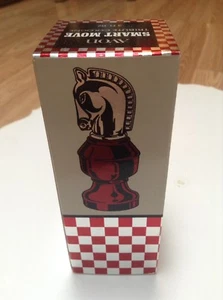 AVON KNIGHT SCHACHFIGUR SMART MOVE COLOGNE 3 0Z VOLLE GLASFLASCHE - Bild 1 von 8