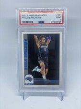 2022 Panini NBA Hoops #281 Paolo Banchero Rookie Card PSA MINT 9