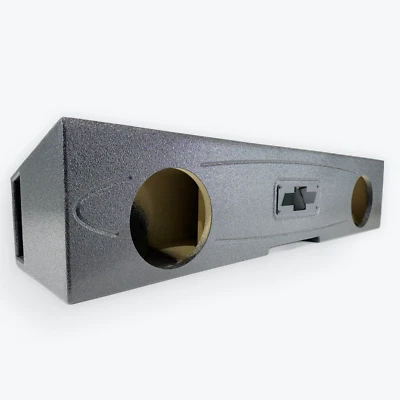 Коробка сабвуфера Chevy Silverado 19-24 с двойной кабиной 2x8 сабвуферы передние пожарные портированные - Изображение 1 из 4