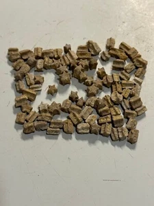 LOTE AL POR MAYOR DE 100 TALLOS CRINOIDES ESTRELLA FÓSILS - Imagen 1 de 4