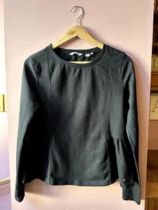 Superdry Ladies Size 8 Long-sleeved Top in Blacks - Picture 1 of 2