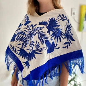 Kids: Mañanitas Poncho Otomi Classic Design - Bild 1 von 4