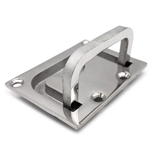 Stainless Steel 316 Flush Lift  Hatch Pull Handle Locker Cabinet Boat8042 - Picture 1 of 6