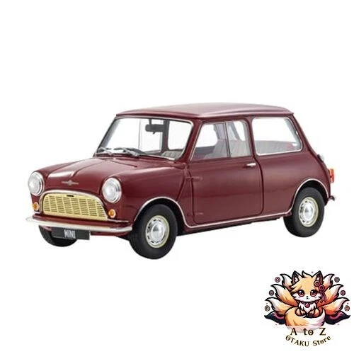 NUOVO prodotto finito Kyosho Original 1/18 Maurice Mini Mk.1 1959 rosso ciliegia - Immagine 1 di 4