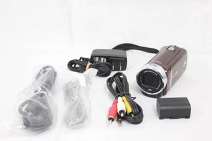 JVC Everio Gz-E180-R Camcorder 40x Optical Zoom, Bordeaux, Used, Return - Picture 1 of 8