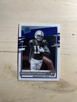 2020 Panini Donruss Optic - Rated Rookies Variation #322 Michael Pittman Jr.   - Image 1 of 2