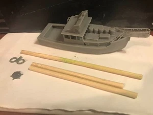 1/64 scale ORCA fishing boat UNPAINTED - Picture 1 of 8
